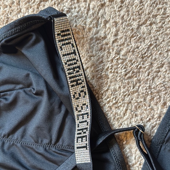 Victoria's Secret Black One Piece with Silver Trim - Picture 5 of 8